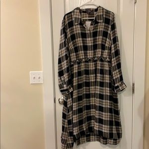 NWT Roaman’s Swing Shirtdress Plus Size 22w